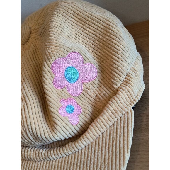 Urban Outfitters NWT Corduroy Hat Cap Floral One Size - Picture 10 of 10